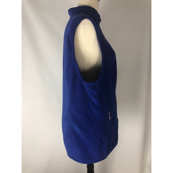 Karen Scott Plus Size 1X Womens Fleece Vest - Picture 2 of 5